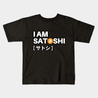 I AM SATOSHI Kids T-Shirt